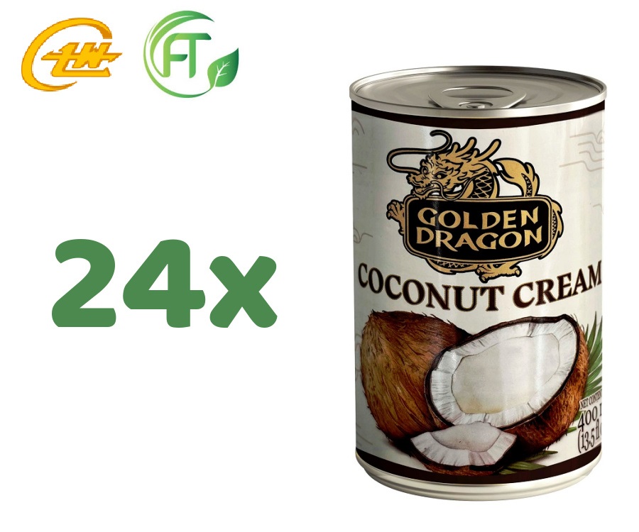 Crema di cocco Golden Dragon - 24x 400ml.